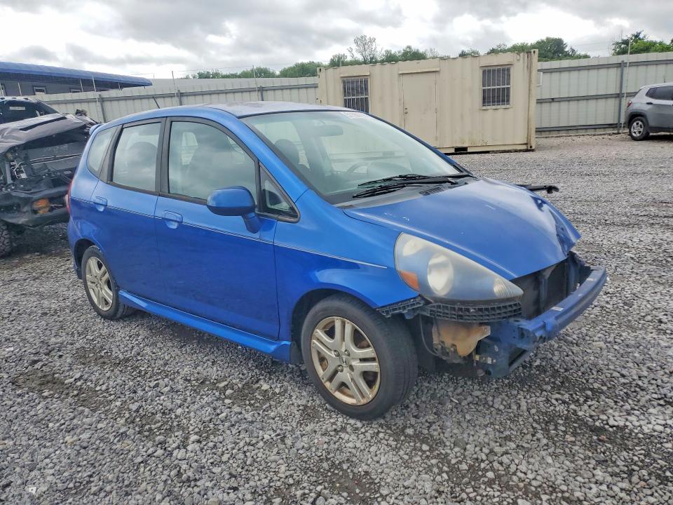 2007 Honda Fit მანქანა იყიდება აუქციონზე, vin: JHMGD38607S050858, აუქციონის ნომერი: 51184736