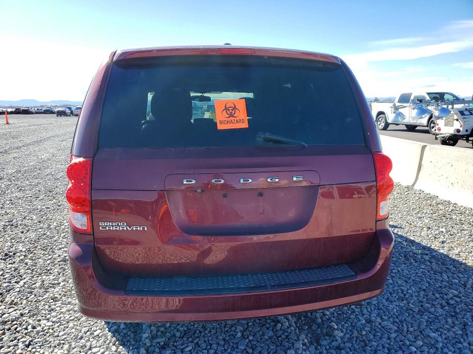 2018 Dodge Grand Caravan მანქანა იყიდება აუქციონზე, vin: 2C4RDGCG7JR156668, აუქციონის ნომერი: 48960426