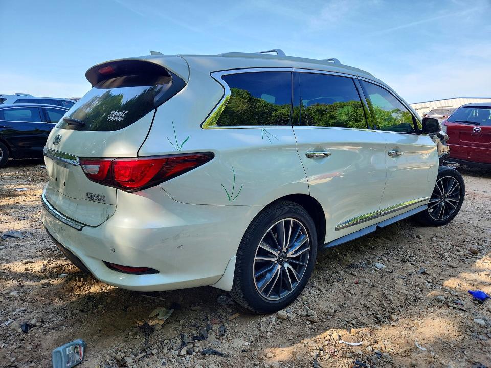 49746496 :رقم المزاد ، 5N1DL0MNXHC530528 vin ، 2017 Infiniti Qx60 مزاد بيع