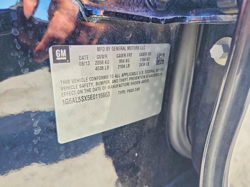 Aukcja sprzedaży 2014 Cadillac Ats, vin: 1G6AL5SX5E0116663, numer aukcji: 51469416