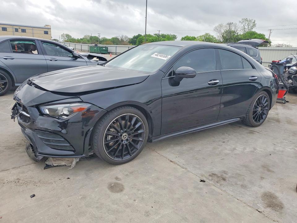 2022 Mercedes-benz Cla მანქანა იყიდება აუქციონზე, vin: W1K5J4GB8NN297214, აუქციონის ნომერი: 48246506