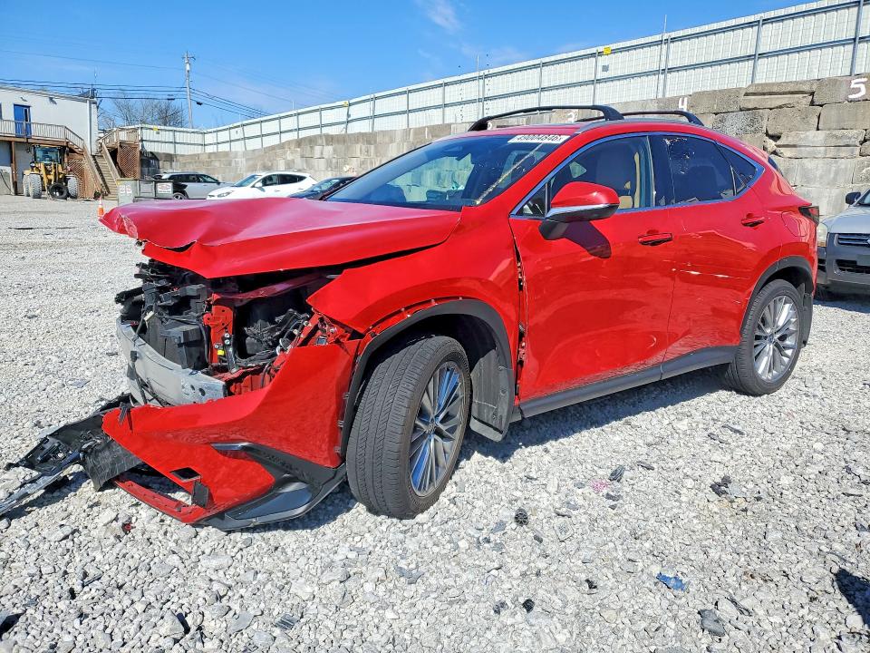 49004846 :رقم المزاد ، 2T2GKCEZ4SC036442 vin ، 2025 Lexus Nx 350h مزاد بيع
