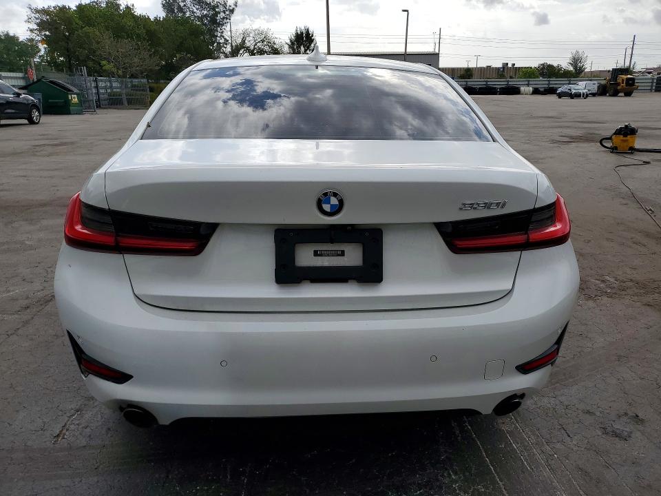2021 Bmw 330i მანქანა იყიდება აუქციონზე, vin: 3MW5R1J06M8C07291, აუქციონის ნომერი: 49800096