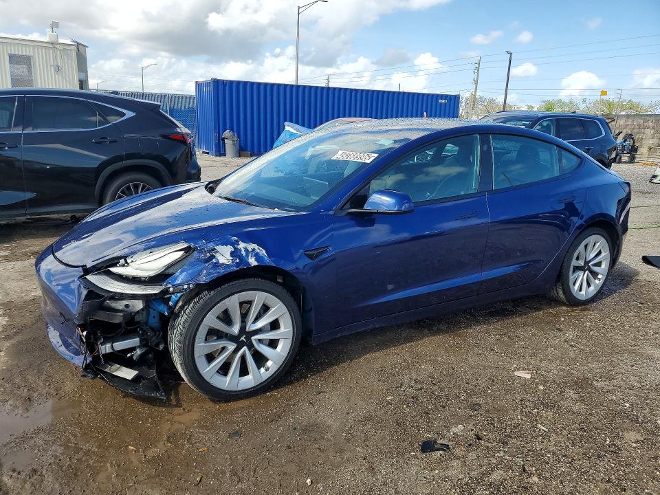Продажа на аукционе авто 2022 Tesla Model 3, vin: 5YJ3E1EA1NF288691, номер лота: 49288996