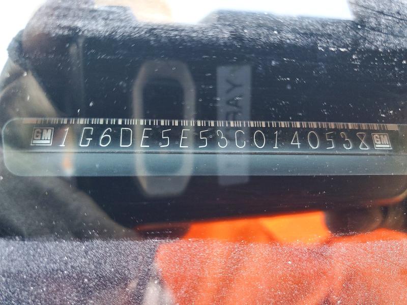 Aukcja sprzedaży 2012 Cadillac Cts, vin: 1G6DE5E53C0140538, numer aukcji: 49307646