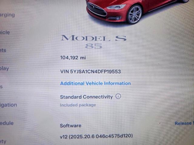 Продаж на аукціоні авто 2013 Tesla Model S, vin: 5YJSA1CN4DFP19553, номер лоту: 79402575