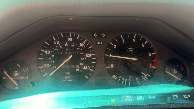1987 Bmw 325 მანქანა იყიდება აუქციონზე, vin: WBABB2305H1942185, აუქციონის ნომერი: 50957126