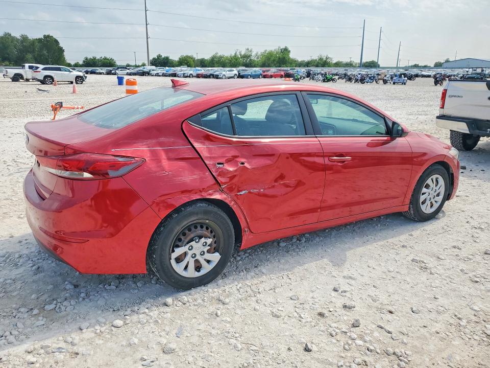 51288446 :رقم المزاد ، 5NPD74LFXHH154007 vin ، 2017 Hyundai Elantra مزاد بيع