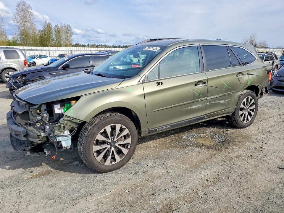 2016 Subaru Outback მანქანა იყიდება აუქციონზე, vin: 4S4BSANC9G3213366, აუქციონის ნომერი: 50371186