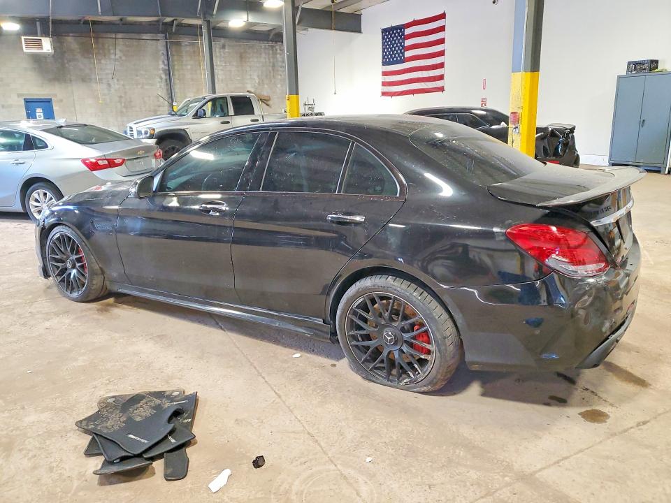 2018 Mercedes-benz C მანქანა იყიდება აუქციონზე, vin: 55SWF8HB8JU248303, აუქციონის ნომერი: 48942726