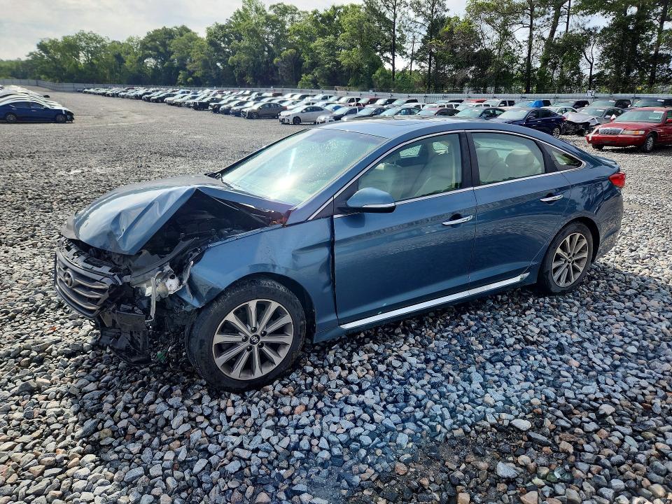 2017 Hyundai Sonata მანქანა იყიდება აუქციონზე, vin: 5NPE34AF4HH554082, აუქციონის ნომერი: 51528046