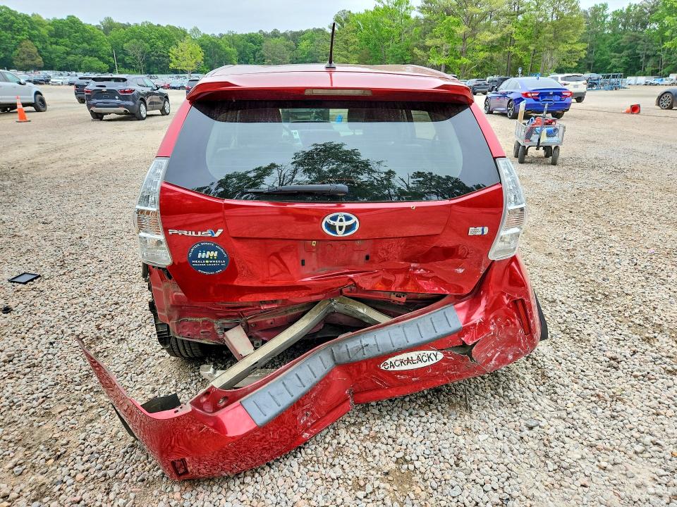 Продаж на аукціоні авто 2012 Toyota Prius V, vin: JTDZN3EU4C3108016, номер лоту: 51668056