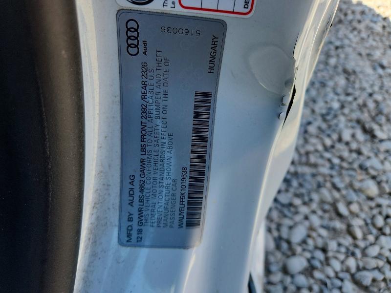 Продажа на аукционе авто 2019 Audi A3, vin: WAUYELFF5K1019638, номер лота: 51014616
