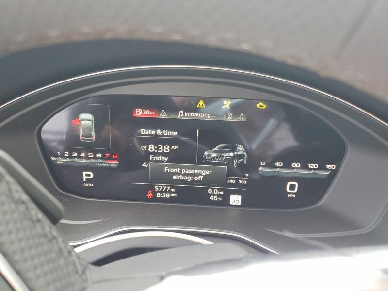 77502525 :رقم المزاد ، WA1FAAFY9R2112768 vin ، 2024 Audi Q5 مزاد بيع