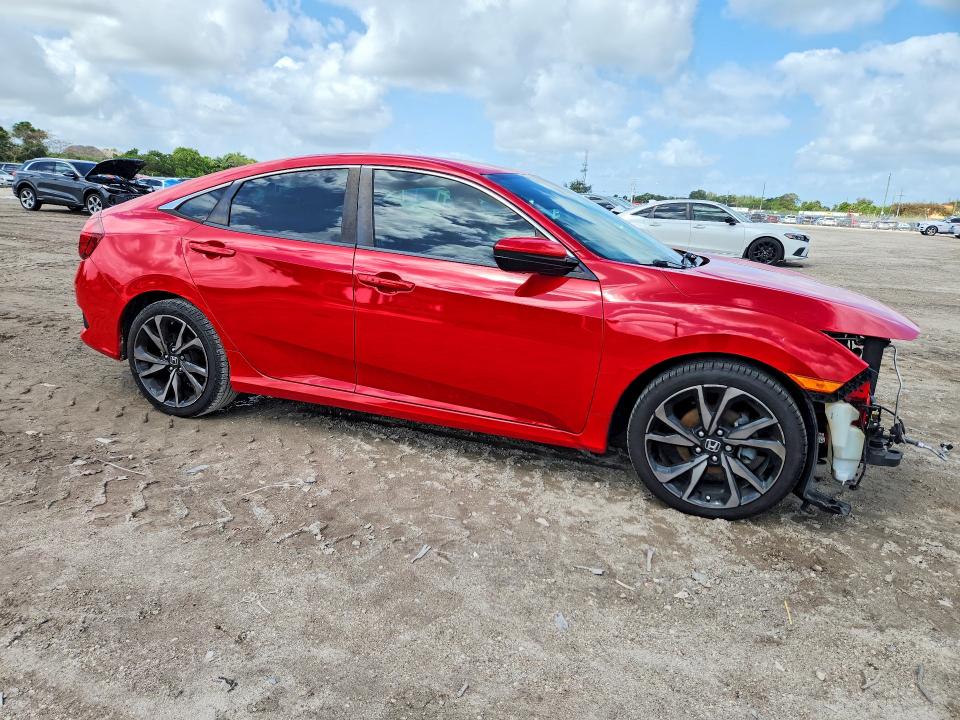Продажа на аукционе авто 2019 Honda Civic, vin: 2HGFC2F85KH578279, номер лота: 49371916
