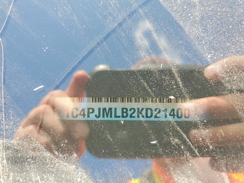 Продажа на аукционе авто 2019 Jeep Cherokee, vin: 1C4PJMLB2KD214001, номер лота: 48633786