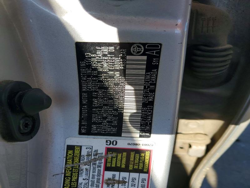Aukcja sprzedaży 2014 Toyota Corolla, vin: 2T1BURHE8EC058307, numer aukcji: 49994636