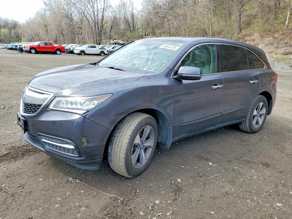 Продажа на аукционе авто 2014 Acura Mdx, vin: 5FRYD4H2XEB049573, номер лота: 49805326