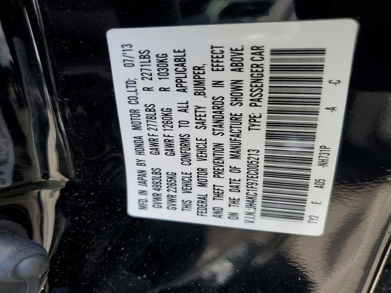 Aukcja sprzedaży 2014 Acura Rlx, vin: JH4KC1F97EC005213, numer aukcji: 49437416