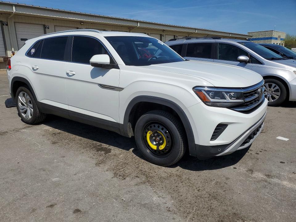 49365846 :رقم المزاد ، 1V2BE2CA3MC206653 vin ، 2021 Volkswagen Atlas Cross Sport مزاد بيع