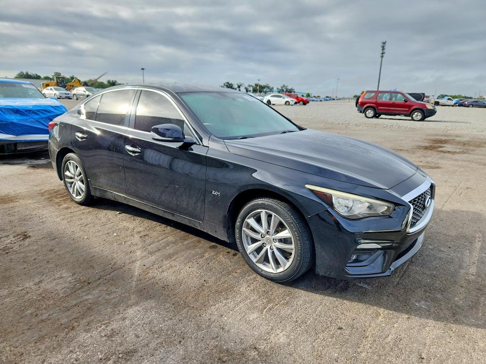 2018 Infiniti Q50 მანქანა იყიდება აუქციონზე, vin: JN1CV7AP5JM241150, აუქციონის ნომერი: 51469246