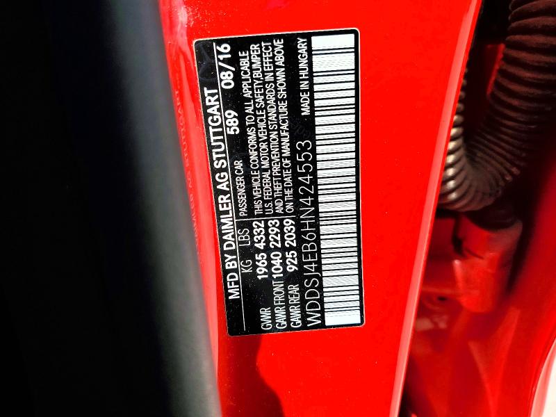 48484906 :رقم المزاد ، WDDSJ4EB6HN424553 vin ، 2017 Mercedes-benz Cla مزاد بيع