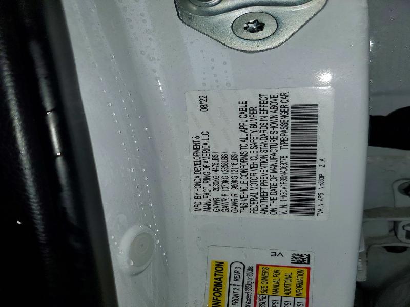 Продажа на аукционе авто 2022 Honda Accord, vin: 1HGCV1F36NA068778, номер лота: 49046906