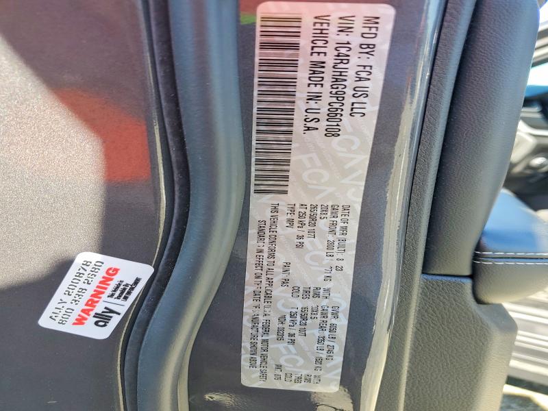 Продажа на аукционе авто 2023 Jeep Grand Cherokee, vin: 1C4RJHAG9PC660108, номер лота: 51134936