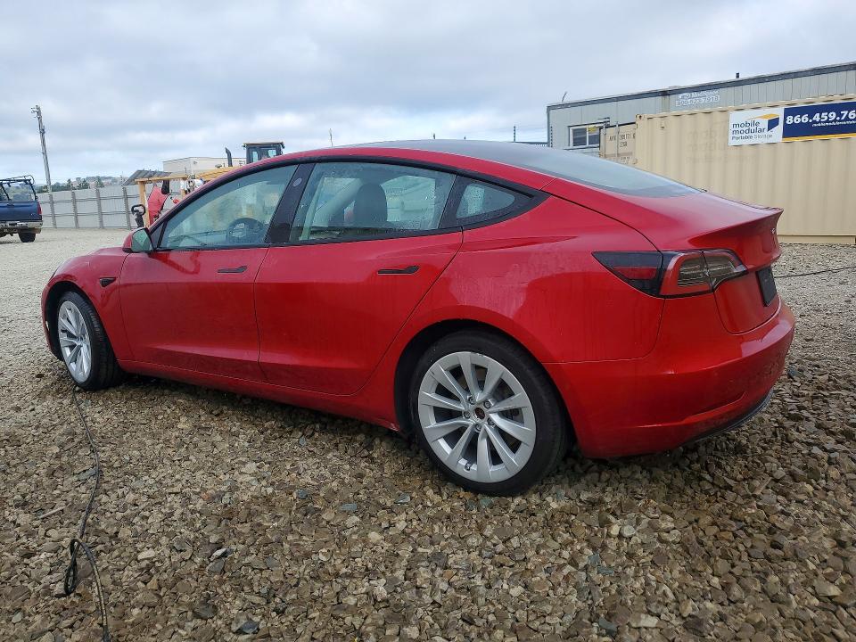 Продаж на аукціоні авто 2022 Tesla Model 3, vin: 5YJ3E1EAXNF304287, номер лоту: 48868816