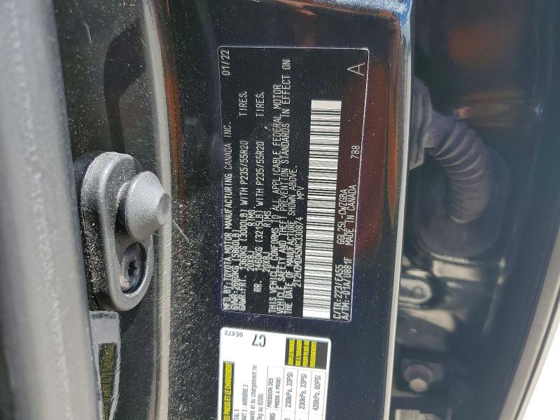 Aukcja sprzedaży 2022 Lexus Rx 350, vin: 2T2HZMDA5NC330874, numer aukcji: 49167496