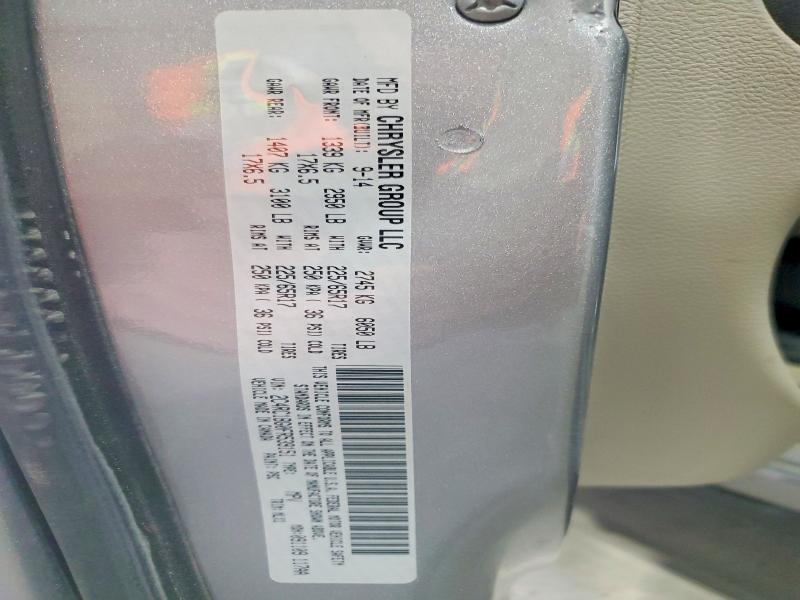 2015 Chrysler Town & Country მანქანა იყიდება აუქციონზე, vin: 2C4RC1BG0FR539151, აუქციონის ნომერი: 50749976