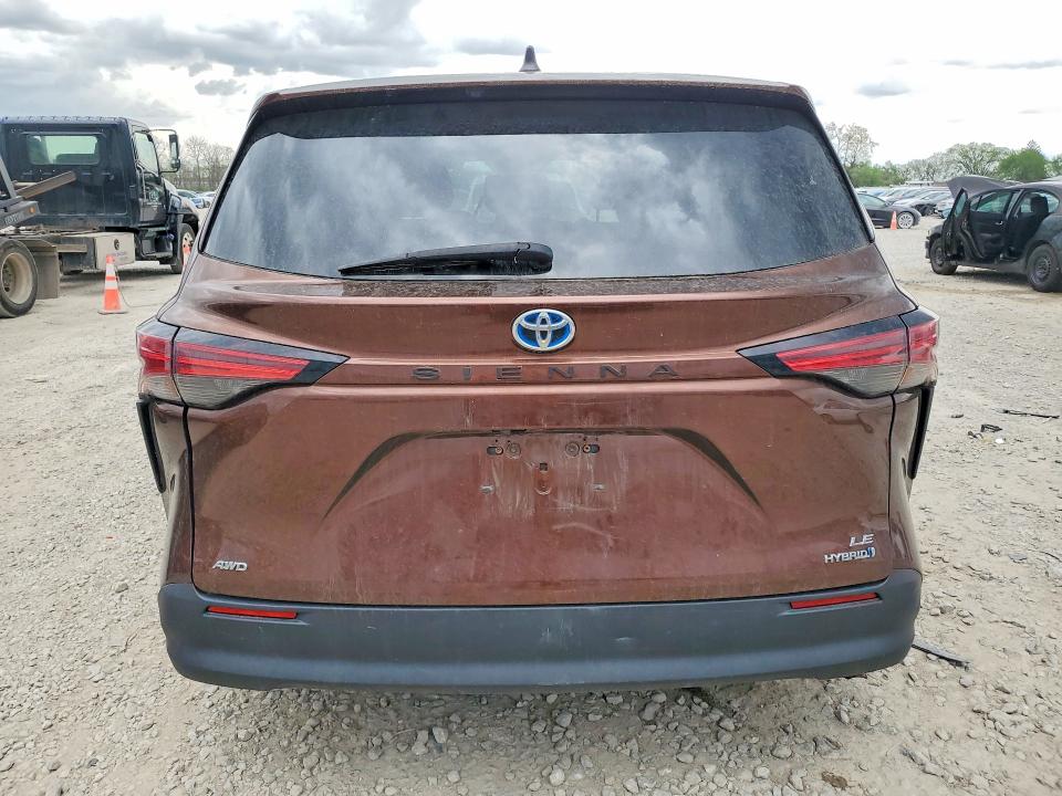 Auction sale of the 2021 Toyota Sienna, vin: 5TDKSKFC5MS016343, lot number: 49452386