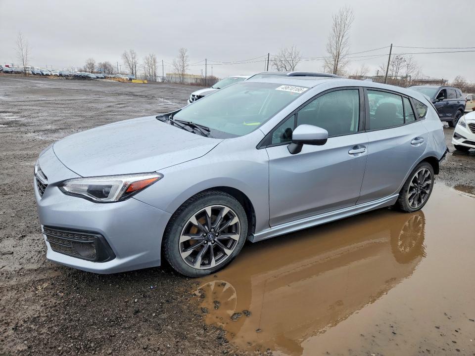 49610166 :رقم المزاد ، 4S3GTAG64L3706705 vin ، 2020 Subaru Impreza مزاد بيع