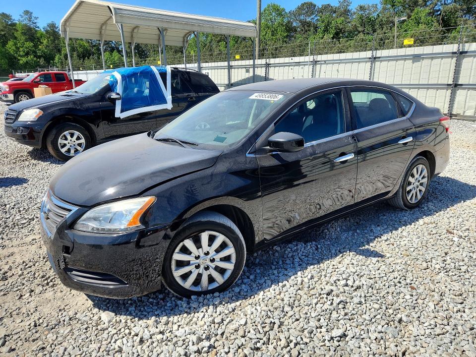 49853806 :رقم المزاد ، 3N1AB7AP8EY243896 vin ، 2014 Nissan Sentra مزاد بيع
