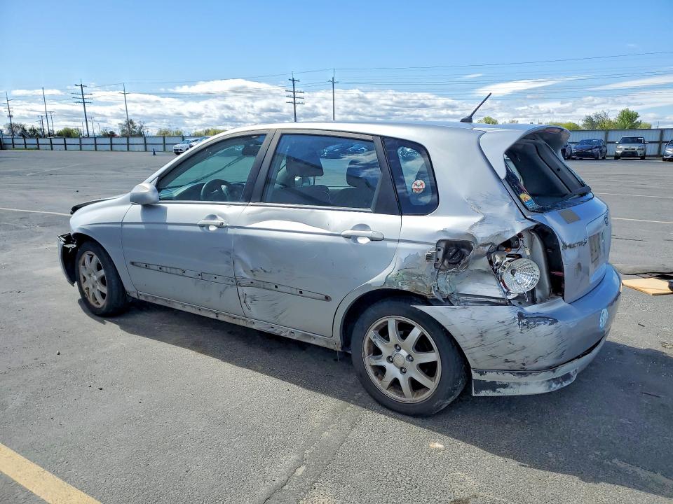 2006 Kia Spectra მანქანა იყიდება აუქციონზე, vin: KNAFE161665342255, აუქციონის ნომერი: 49744436
