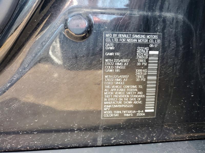 Продаж на аукціоні авто 2017 Nissan Rogue, vin: KNMAT2MV8HP615220, номер лоту: 49929406