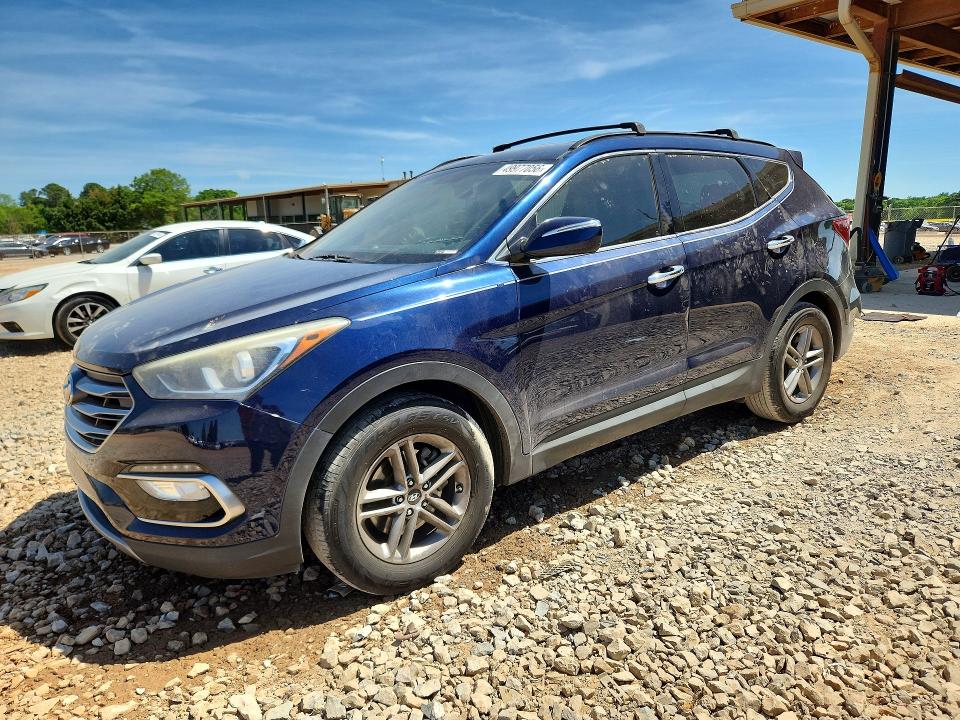 50956206 :رقم المزاد ، 5XYZU3LB1HG387285 vin ، 2017 Hyundai Santa Fe Sport مزاد بيع