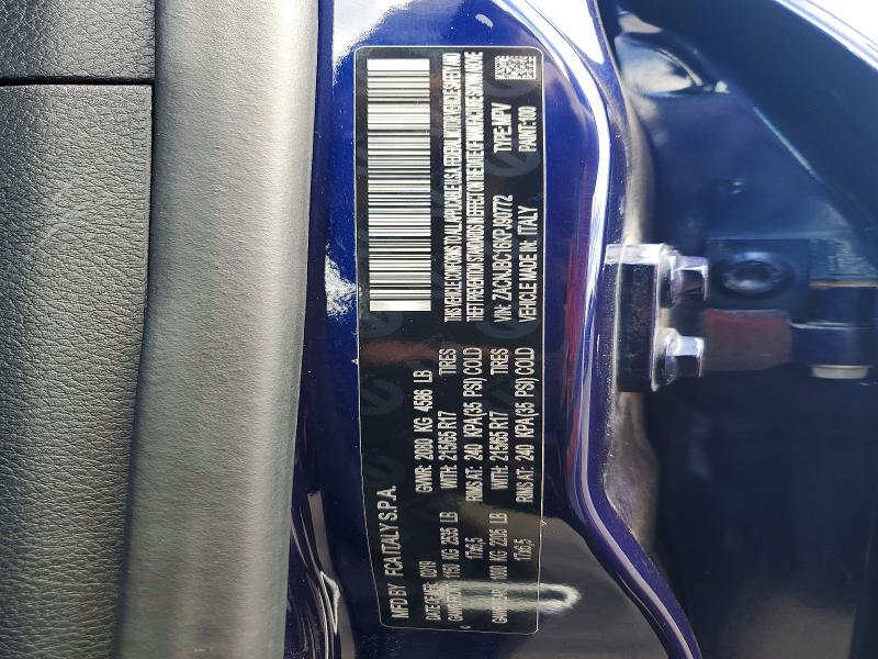 2019 Jeep Renegade მანქანა იყიდება აუქციონზე, vin: ZACNJBC16KPJ90772, აუქციონის ნომერი: 48529836
