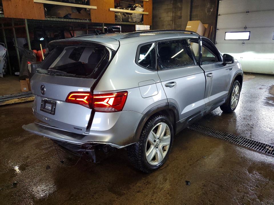 2024 Volkswagen Taos მანქანა იყიდება აუქციონზე, vin: 3VVGX7B21RM014969, აუქციონის ნომერი: 47399366