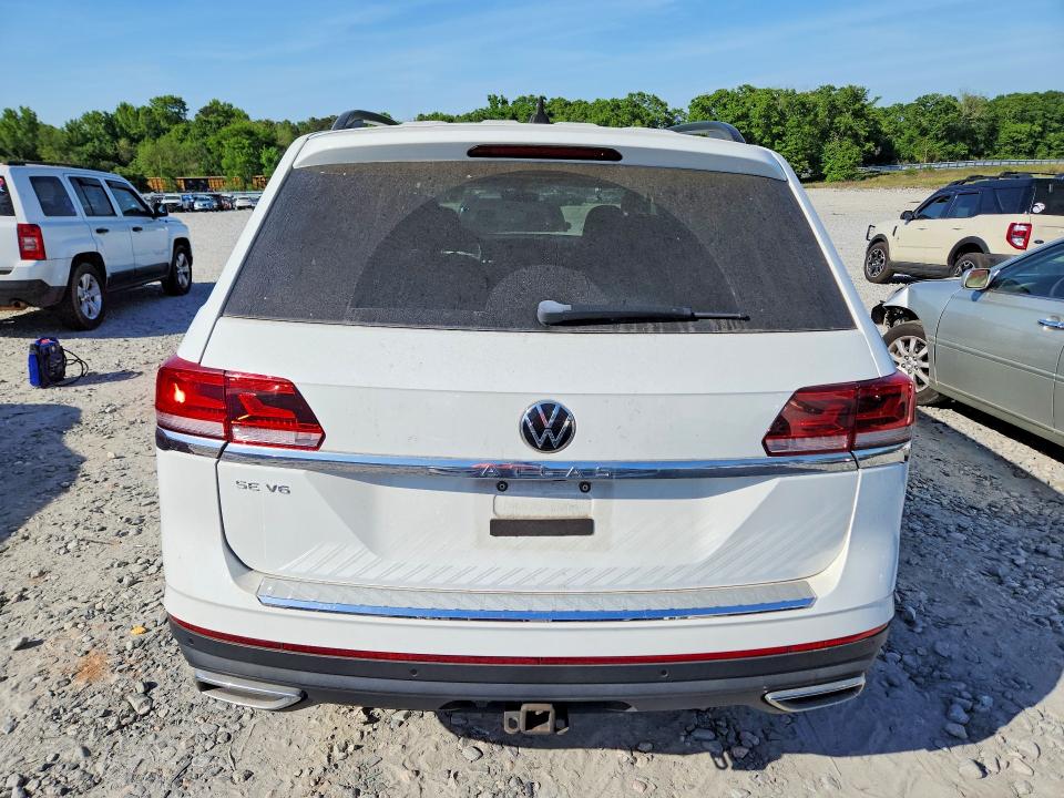 49971196 :رقم المزاد ، 1V2JR2CA5MC537332 vin ، 2021 Volkswagen Atlas مزاد بيع