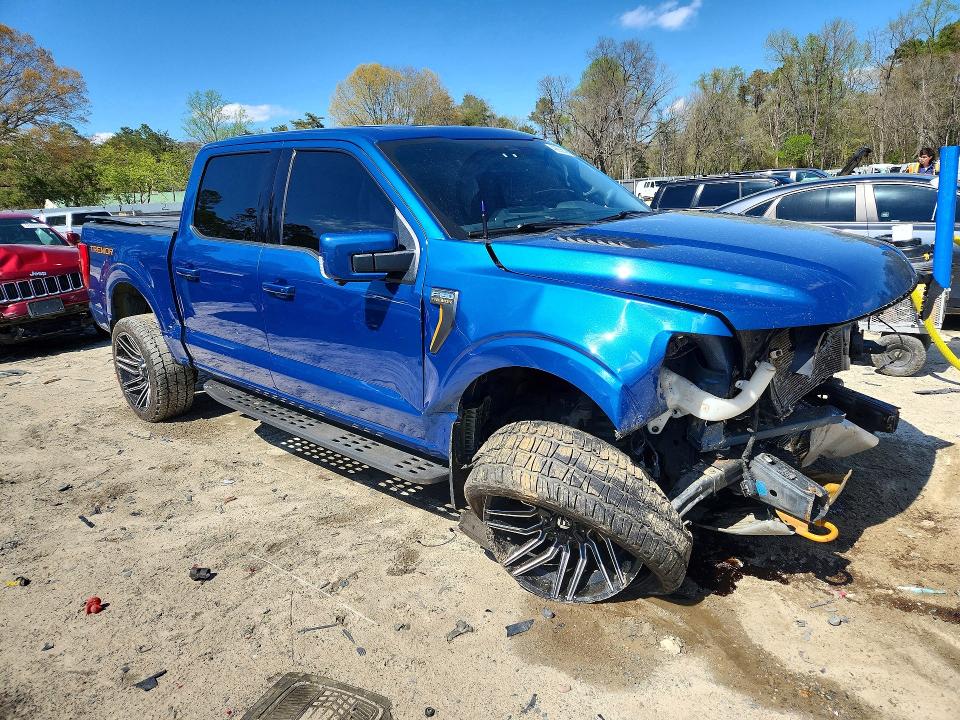 2022 Ford F150 მანქანა იყიდება აუქციონზე, vin: 1FTEW1E81NFB36411, აუქციონის ნომერი: 54628996
