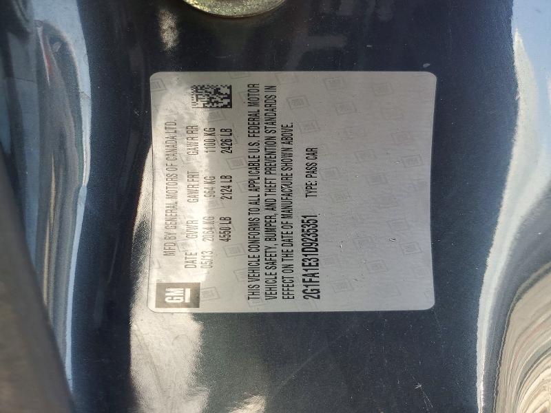 Продаж на аукціоні авто 2013 Chevrolet Camaro, vin: 2G1FA1E31D9235351, номер лоту: 51080506