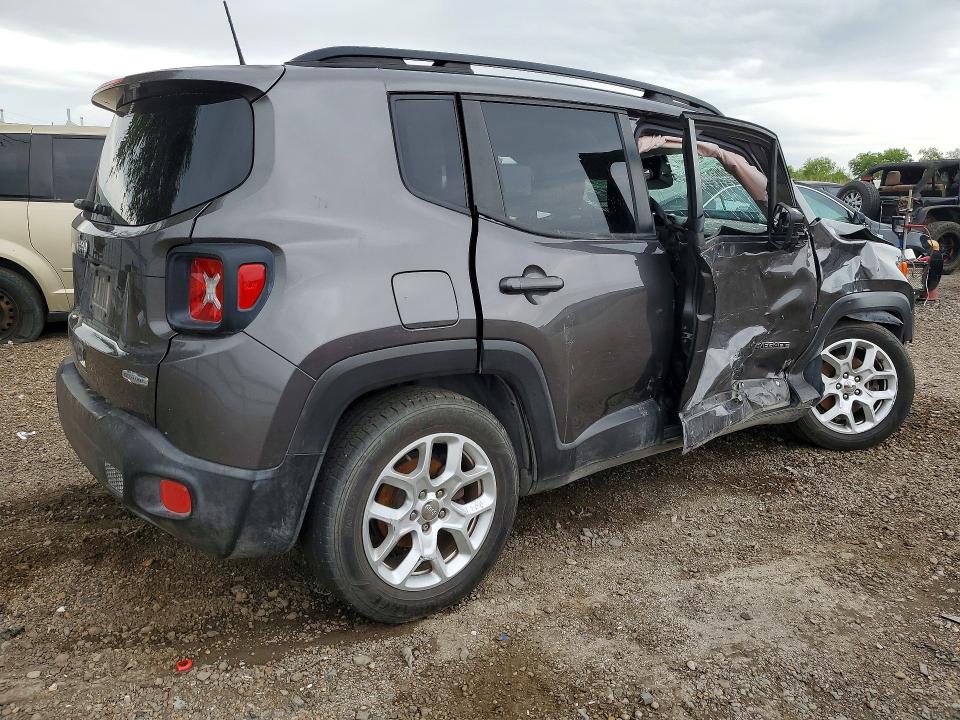 Продаж на аукціоні авто 2018 Jeep Renegade, vin: ZACCJABB9JPJ43617, номер лоту: 50147256
