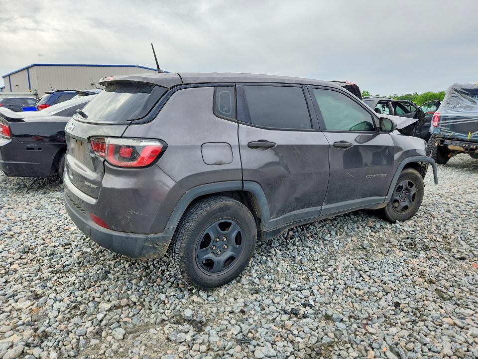 2018 Jeep Compass მანქანა იყიდება აუქციონზე, vin: 3C4NJCAB9JT330227, აუქციონის ნომერი: 51177416