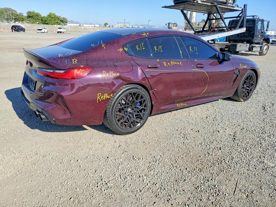 50818466 :رقم المزاد ، WBSGV0C03LCD92806 vin ، 2020 Bmw M8 مزاد بيع