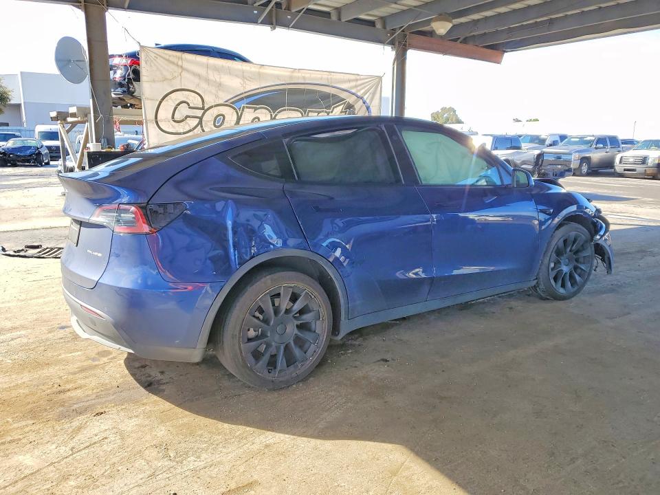 49815026 :رقم المزاد ، 5YJYGDEE5MF285442 vin ، 2021 Tesla Model Y مزاد بيع
