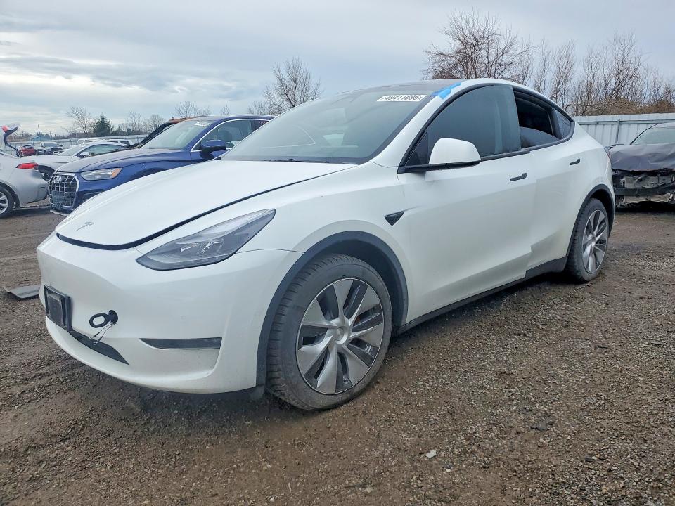 2022 Tesla Model Y მანქანა იყიდება აუქციონზე, vin: 7SAYGAEE4NF532940, აუქციონის ნომერი: 49411696