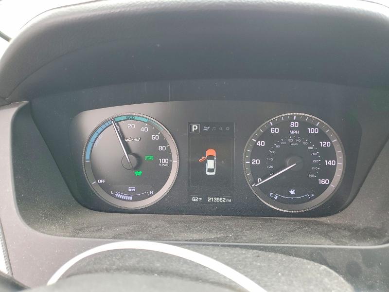 2017 Hyundai Sonata Hybrid მანქანა იყიდება აუქციონზე, vin: KMHE24L36HA063411, აუქციონის ნომერი: 46488166