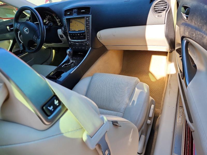 2010 Lexus Is მანქანა იყიდება აუქციონზე, vin: JTHFF2C27A2512702, აუქციონის ნომერი: 50150116