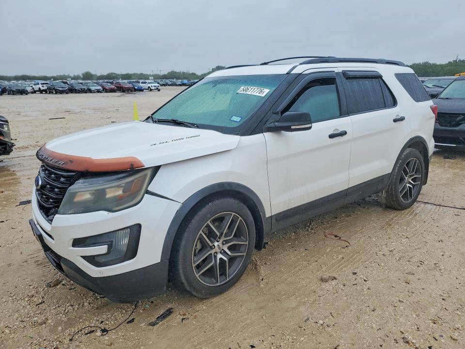 50611776 :رقم المزاد ، 1FM5K8GT5GGA84859 vin ، 2016 Ford Explorer مزاد بيع